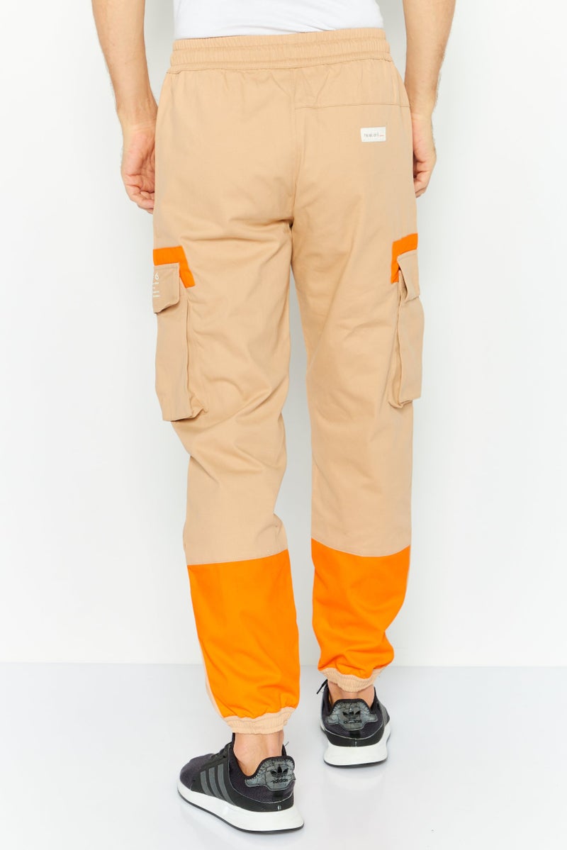 TRIBE OF 6 سروال كارجو رياضي للرجال مناسب للخارج، بني - Image 4